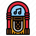 jukebox, music, retro, player, musical