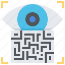 barcode, code, data, eye, label, qr, scan