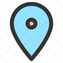 location, map, pin