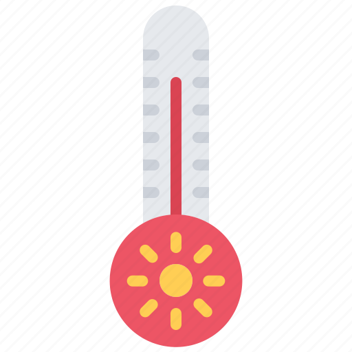 Thermometer, hot, sun, summer, travel icon - Download on Iconfinder