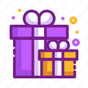 birthday, gift, package, party, present