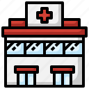 hospital, health, clinic, building, medical