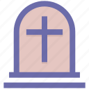 grave, gravestone, graveyard, holy cross, tombstone