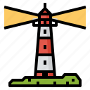 guide, lighthouse, orientation, tower