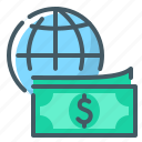 globe, money, internet payment, payment, internet