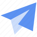 airplane, bukeicon, delivery, finance, message, paper, plane