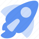 bukeicon, business, finance, rocket, startup