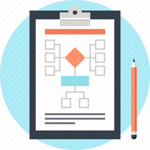 Clipboard, diagram, flowchart, management, plan, scheme, workflow icon - Download on Iconfinder