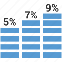 bars, data, graphic, info