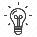 bulb, idea, lamp, light