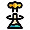 chemistry, experiment, flask, research, study