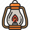 oil, lantern, light, fire, flame, camping, lamp