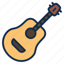 acoustic, guitar, instrument, music