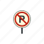 car, forbidden, no, parking, prohibited, rule, traffic 