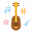 guitar, acoustic, music, musical, instrument 