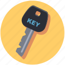 key, car, lock, security