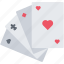 cards, casino, gambling, game, gaming, suit 