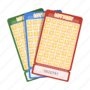 casino, ducket, equipment, gambling, lottery, lottery ticket