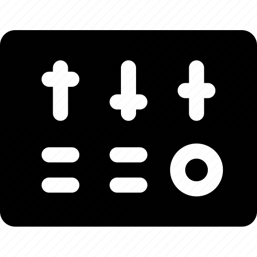 Control, dashboard, mixing, sliders, sound icon - Download on Iconfinder