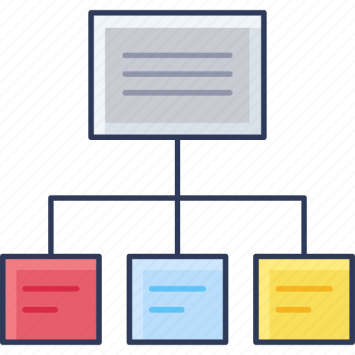 Hierarchy, connection, flowchart icon - Download on Iconfinder