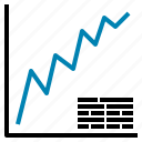 analysis, chart, data, line, office, progress, teamwork