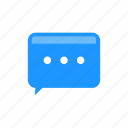 chat, conversation, message, online