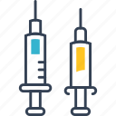 chemistry, needle, syringe