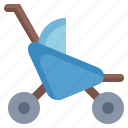 baby, cart, motherhood, transportation, stroller