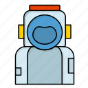 astronaut, helmet, space, spaceman, suit