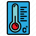 forecast, temperature, thermometer, weather