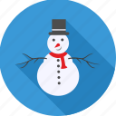 celeberation, christmas, decoration, hat, party, snowman, xmas