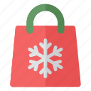 bag, celebrate, christmas, new year, party, snow, xmas