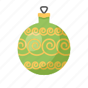 ball, christmas, decoration, ornament, xmas