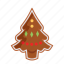 christmas, cookie, gingerbeard, tree, xmas