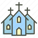 building, christian, christianity, church, cross, institution