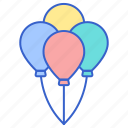 balloons, celebration, decoration, party