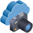 camera, cloud, computing, digital, photo, server