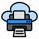 print, printer, paper, page, document, sheet, cloud