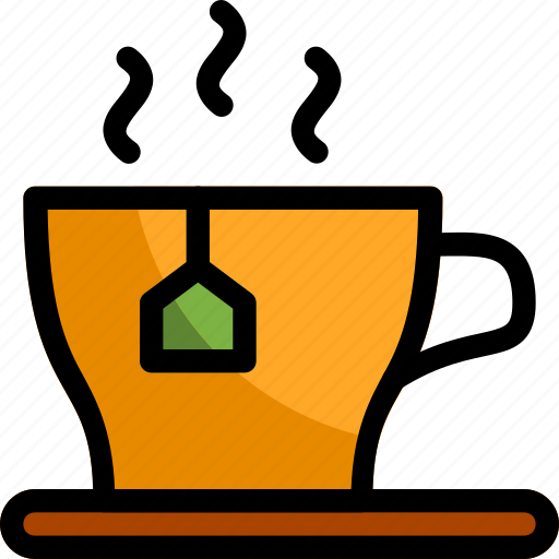 Cup, drink, glass, hot, tea icon - Download on Iconfinder