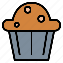 bakery, cake, cup, muffin