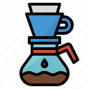 cafe, coffee, drip, dripper