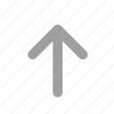 direction, long arrow, navigation, up, up arrow, upload