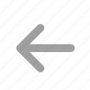 direction, left, left arrow, long arrow, navigation