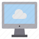 cloud, computer, interface, technology