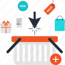 basket, buy, cart, commerce, ecommerce, shopping, webshop