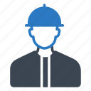 avatar, construction, engineer, man, worker