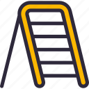 construction, household, ladder, stepladder