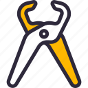 construction, pliers, tongs, tool