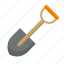 architecture, construction, dig, industry, labor, shovel, spade 