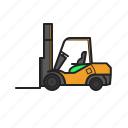 building, construction machinery, loader, construction, work